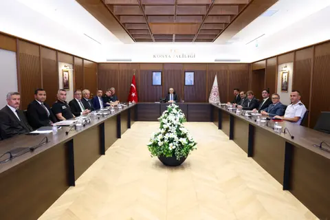 Konya’daki üniversitelerin güvenliği için toplanıldı