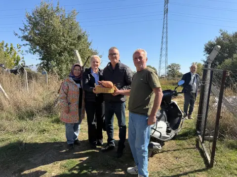 Seydişehir’de ilk kez tatlı patates üretimi yapıldı