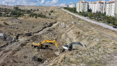 Konya’da taşkın riskine karşı iki noktada kritik çalışma