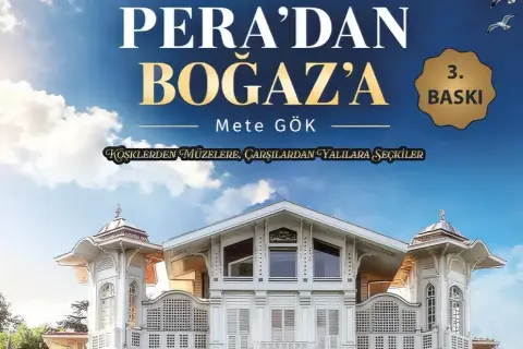 Mete Gök'ün 'Pera'dan Boğaz'a' kitabı bir ayda 3. baskıya girdi