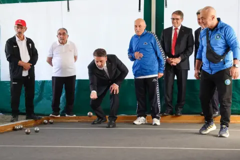 Bursa'da Başkan Vekili Biba huzurevi sakinleriyle buluştu