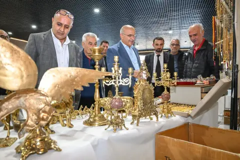 Malatya'da Antika Pazarı açıldı: Geçten geleceğe izler