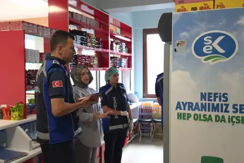 Gebze'de okul kantinlerine titiz zabıta denetimi