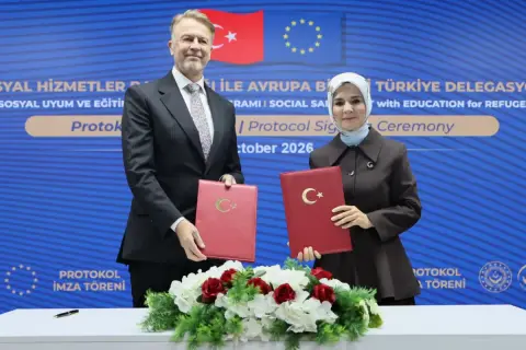 AB ve Kızılay'dan yabancı ailelere ortak destek paketi