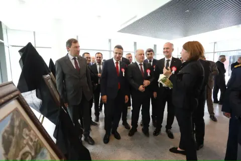 İnegöl'de 103. Yıl Goblen Sergisi Açıldı