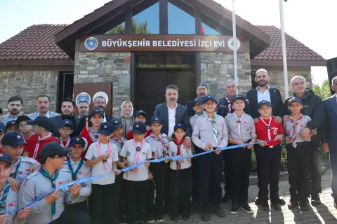 Bursa Büyükşehir'den genç izcilere yeni buluşma mekânı