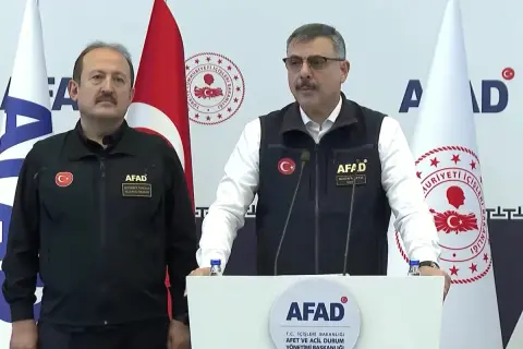 İçişleri Bakanı Çiftçi afette son durumu paylaştı..