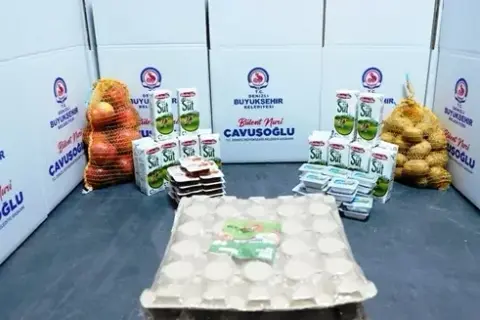 Denizli’de 12 Bin 600 Öğrenciye Beslenme Desteği Dağıtıldı