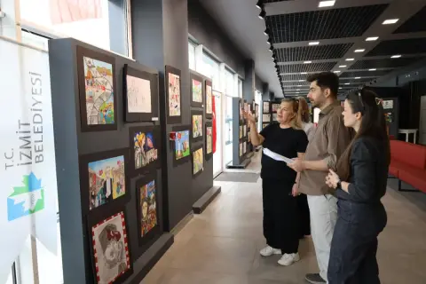 İzmit'te Cumhuriyet temalı resim yarışması sonuçlandı