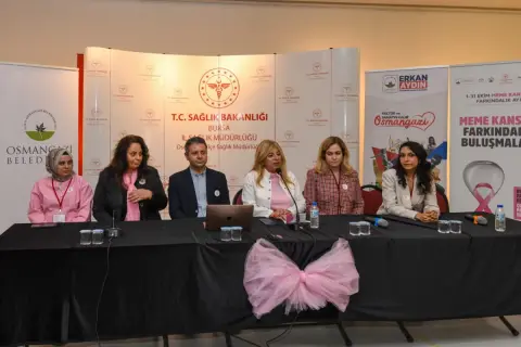 Osmangazi'de meme kanseri farkındalığı: Erken teşhis hayat kurtarır