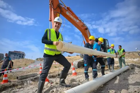 Balıkesir'de asbestli borular değiştirildi: 1000 metre temiz su