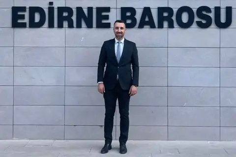 Edirne Barosu'nda yeni başkan vekili: Taner Balta