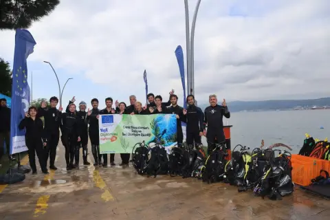 Kocaeli'de deniz ekosistemleri için dalış ve ileri dönüşüm