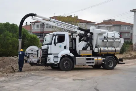 BASKİ'ye 2 yeni vactor: Kanalizasyon temizliği hızlandı
