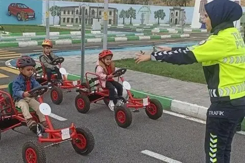 Kilis'te öğrenciler trafik kurallarını uygulamalı öğrendi