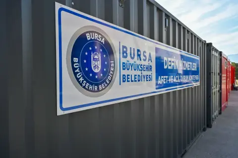 Bursa'da afet hazırlığı: Engellilere özel konteynerler