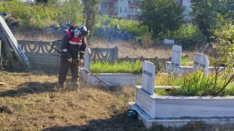 Ordu’da mezarlıklarda kapsamlı düzenleme çalışması