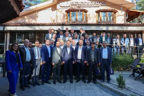 Biba Orhaneli'de 61 muhtarla görüştü: 275 talep masada