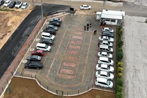 İnegöl'de 32 araçlık yeni otopark hizmete girdi