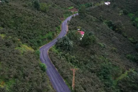 Ordu'da 25 yıllık bekleme sona erdi: Yol asfaltlandı