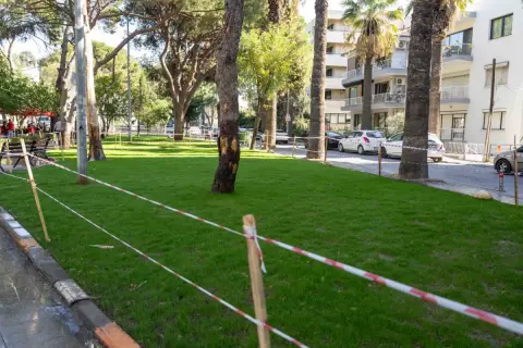 Bornova Büyükpark'ta kuruma son: Otomatik sulama hazır