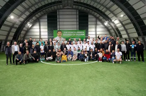 Karatay Belediyesi'nde birimler arası futbol turnuvası sona erdi