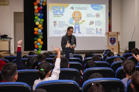 SASKİ Su Müfettişleri 16 ilçede okullarla buluştu