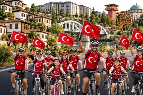 Sakarya'da 29 Ekim Bisiklet Sürüşü: 5 Bisiklet Hediye