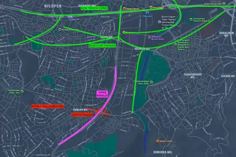 Bursa’da 4 Ekim'de bazı yollar trafiğe kapatılacak