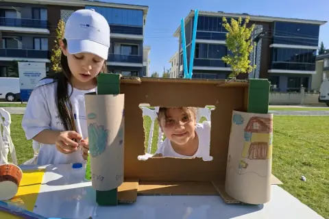 Sakarya'da minikler doğanın izinde
