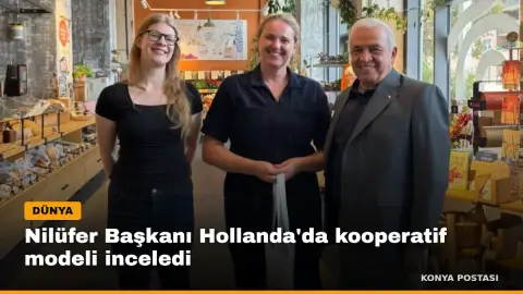 Nilüfer Başkanı Hollanda'da kooperatif modeli inceledi