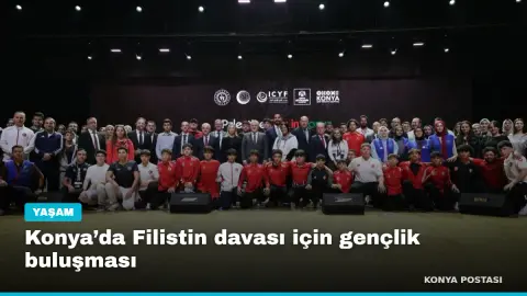 Konya’da Filistin davası için gençlik buluşması