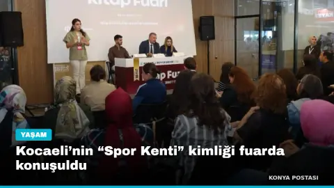 Kocaeli’nin “Spor Kenti” kimliği fuarda konuşuldu