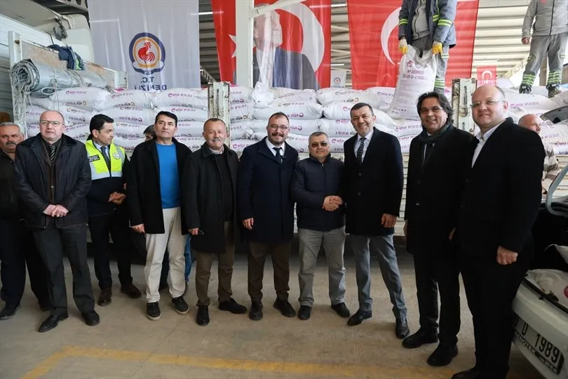 Denizli'de 798 üreticiye kompoze gübre desteği