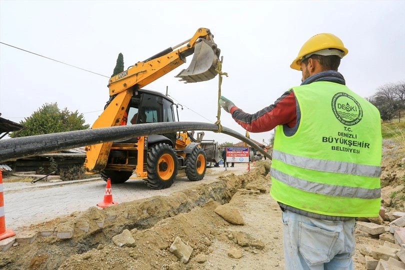 Büyükşehir DESKİ’den Honaz’da altyapı hamlesi