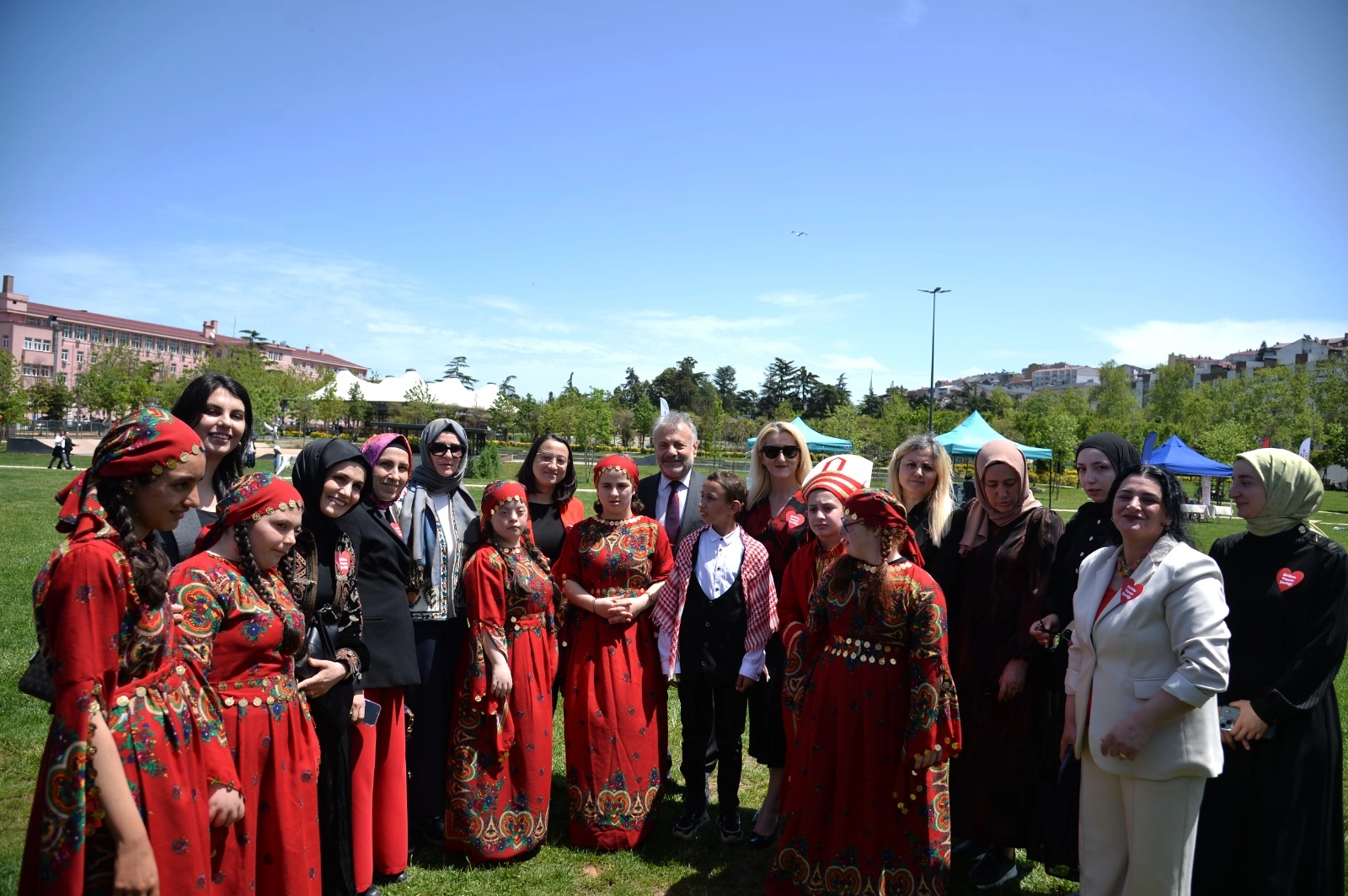 Trabzon'da özel bireyler için muhteşem şenlik