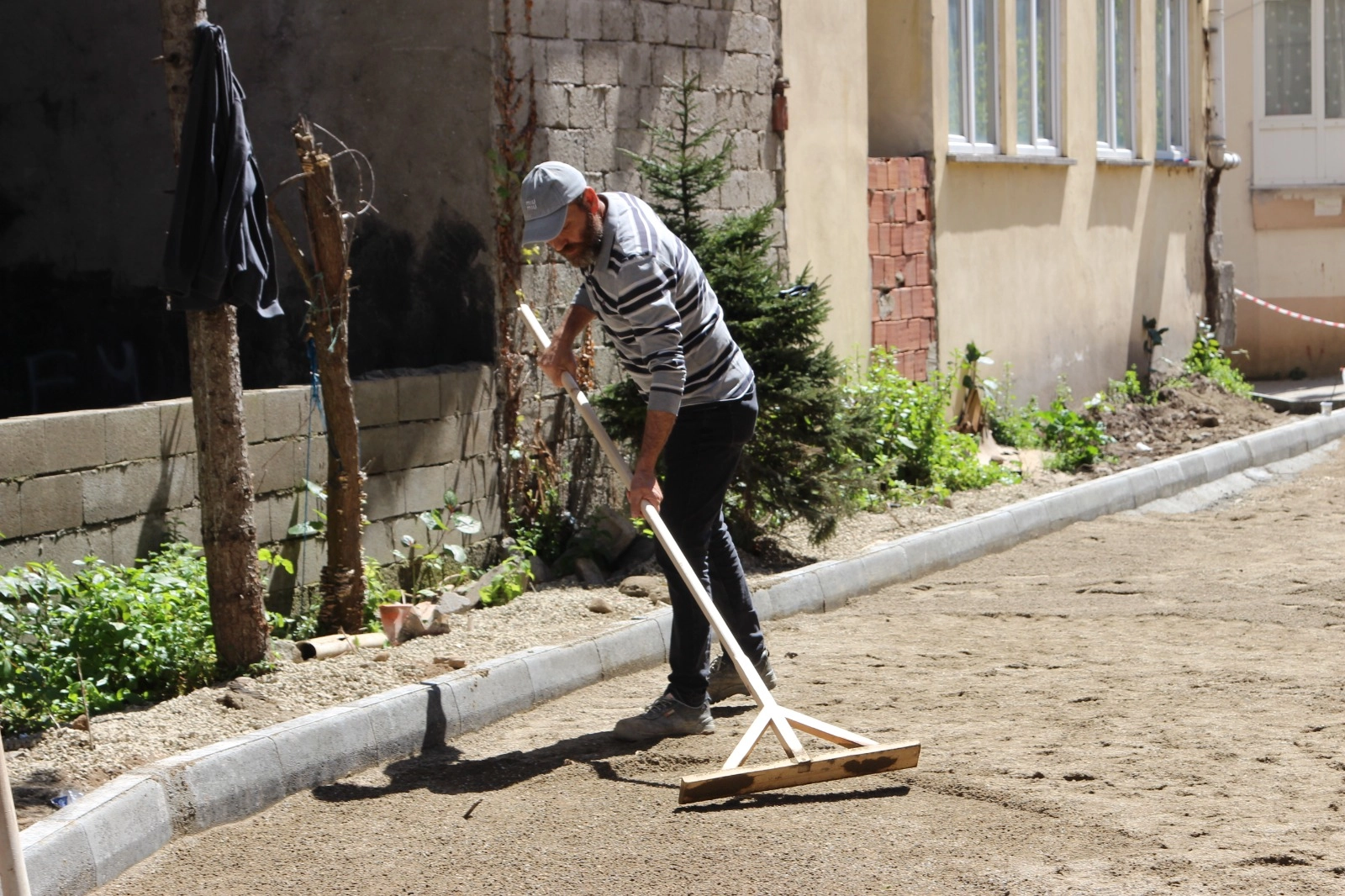 Giresun'da altyapı ve üstyapı çalışmaları sürüyor