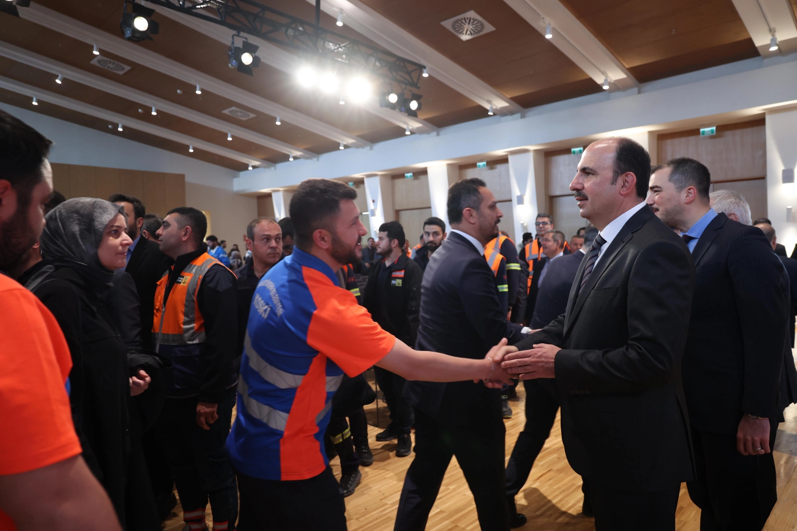 Konya’da Büyükşehir ve KOSKİ’de bayramlaşma