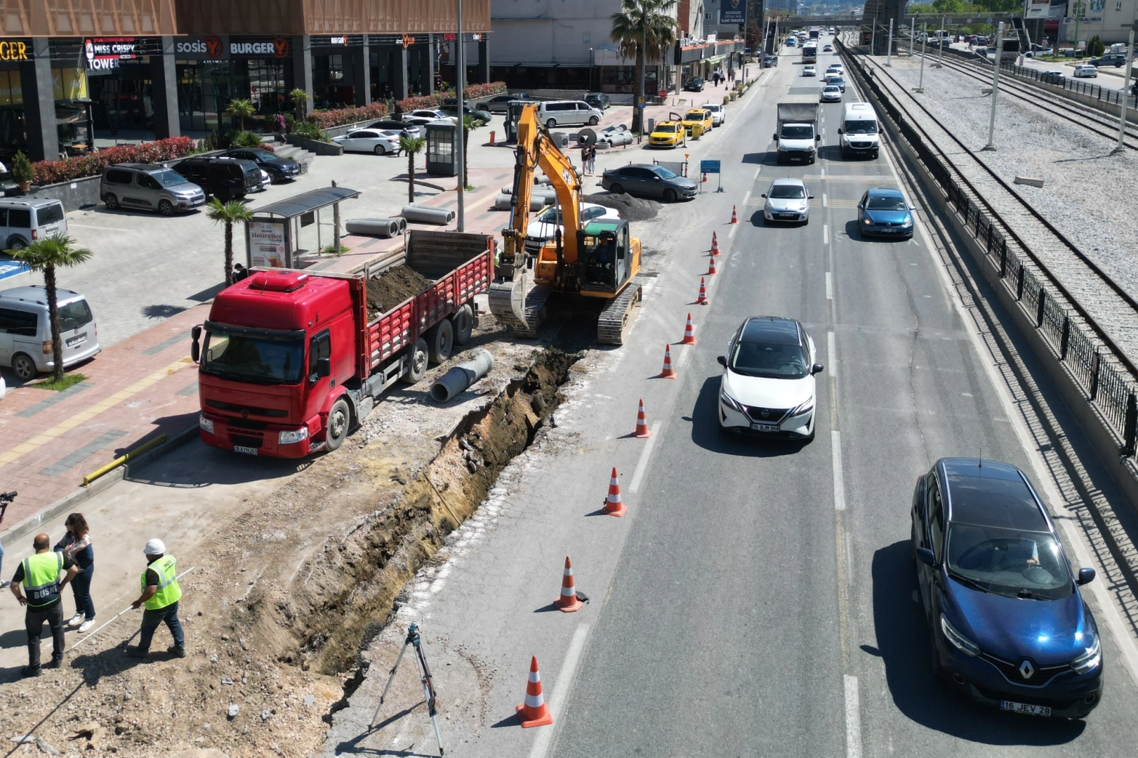 Bursa Büyükşehir’den Osmangazi’ye modern altyapı yatırımı