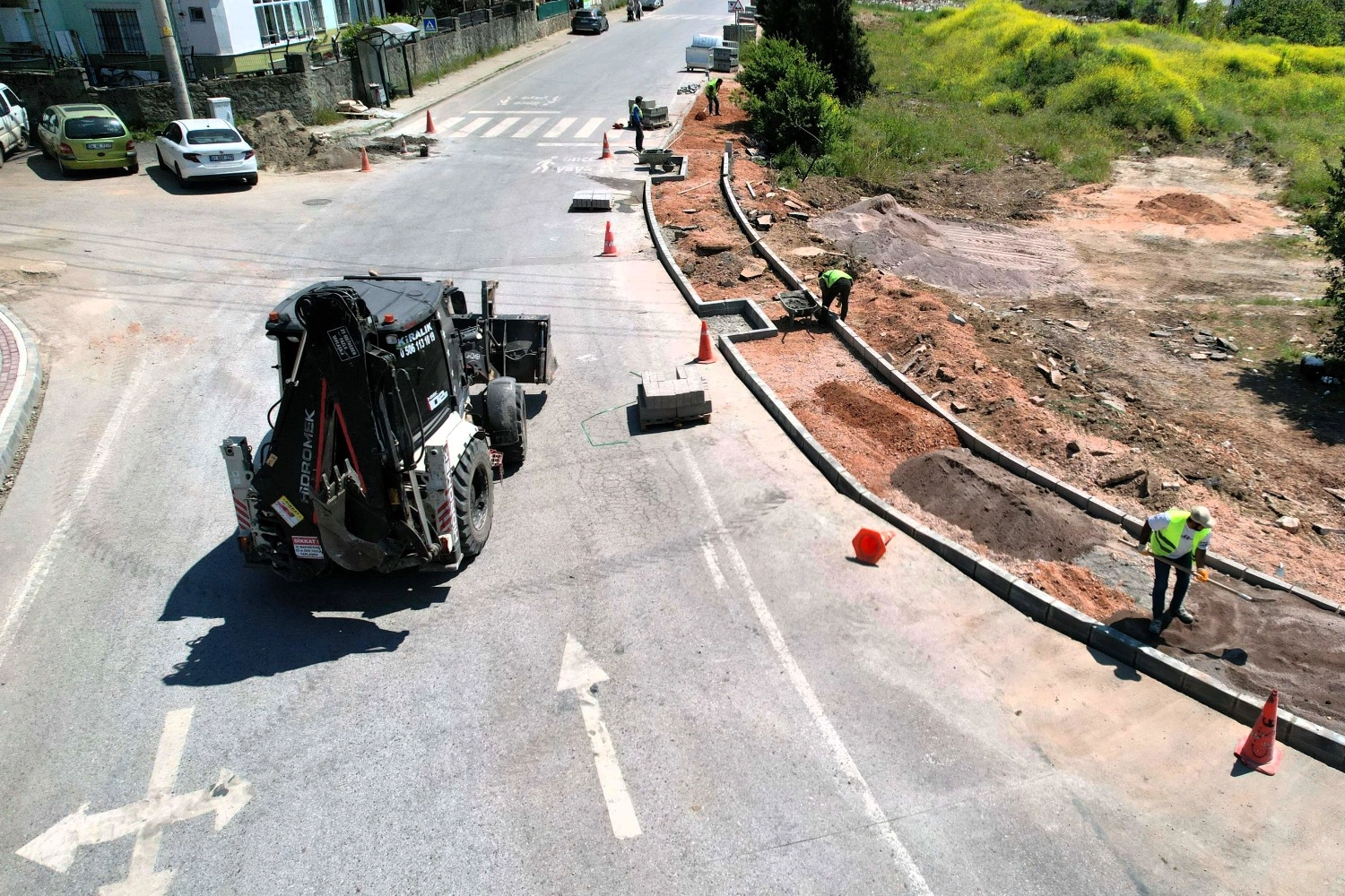 Kocaeli Başiskele’de trafik akışına yeni dokunuşlar