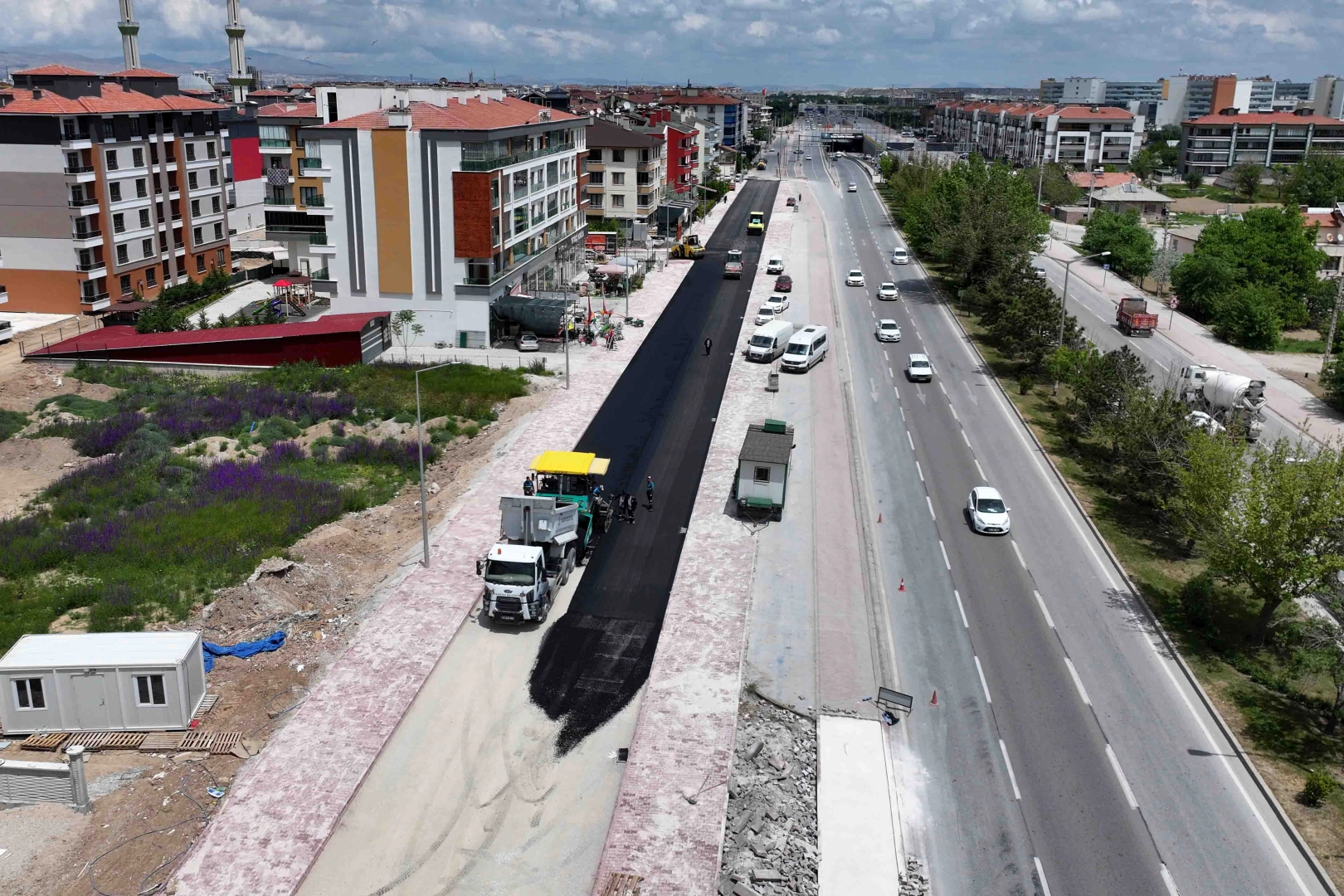 Konya Karatay'da asfalt seferberliği
