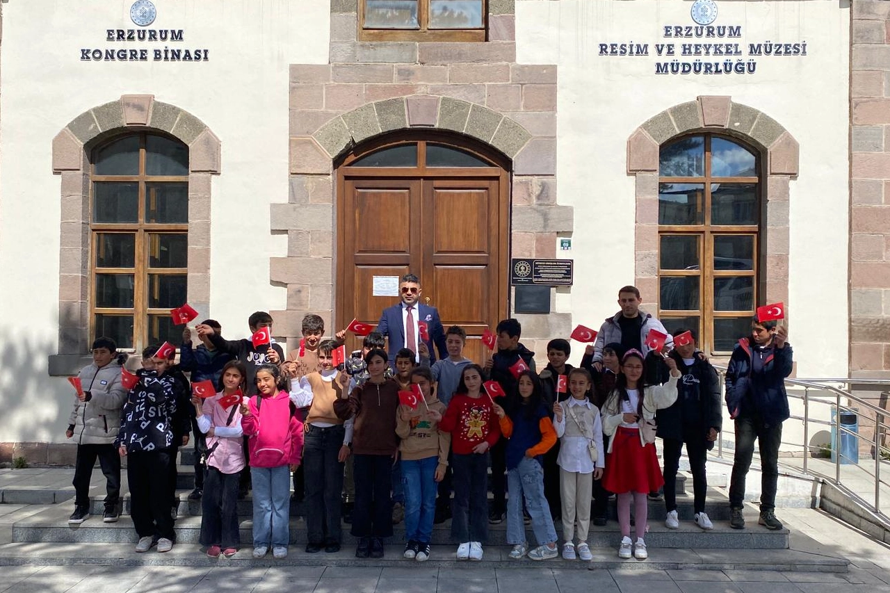 Köy çocuklarına unutulmaz Erzurum gezisi