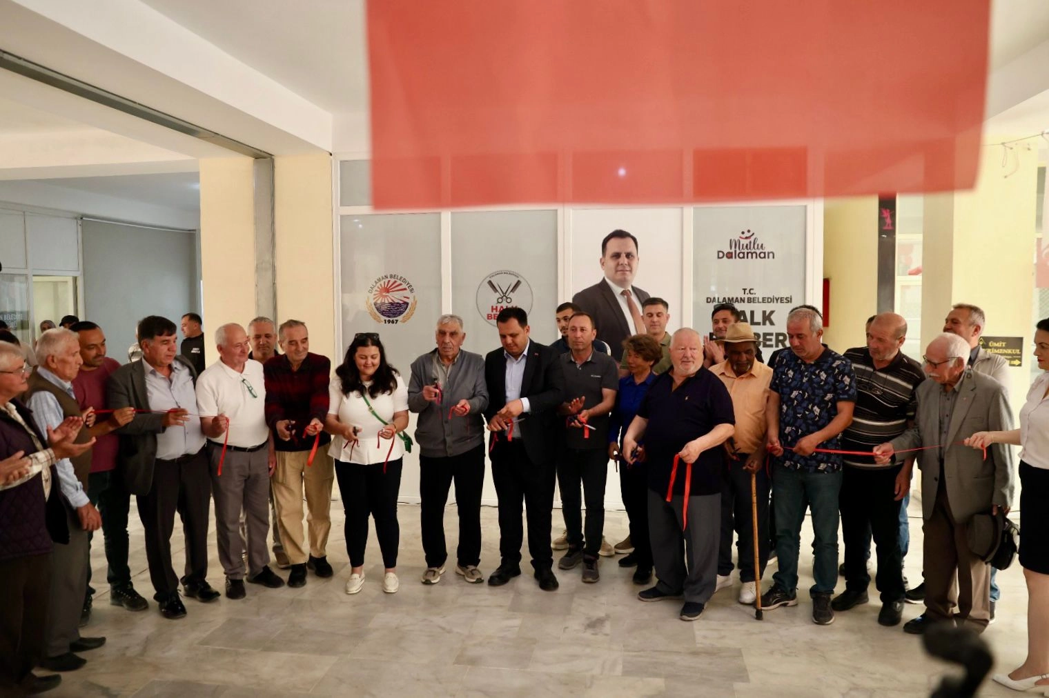 Muğla Dalaman’da Halk Berber törenle açıldı