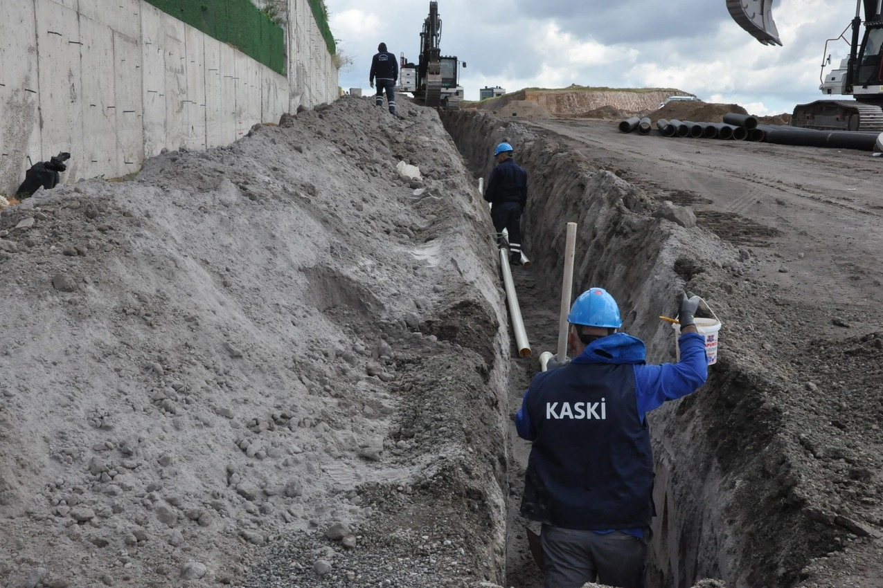 KASKİ'den şehrin dört bir yanına altyapı yatırımı