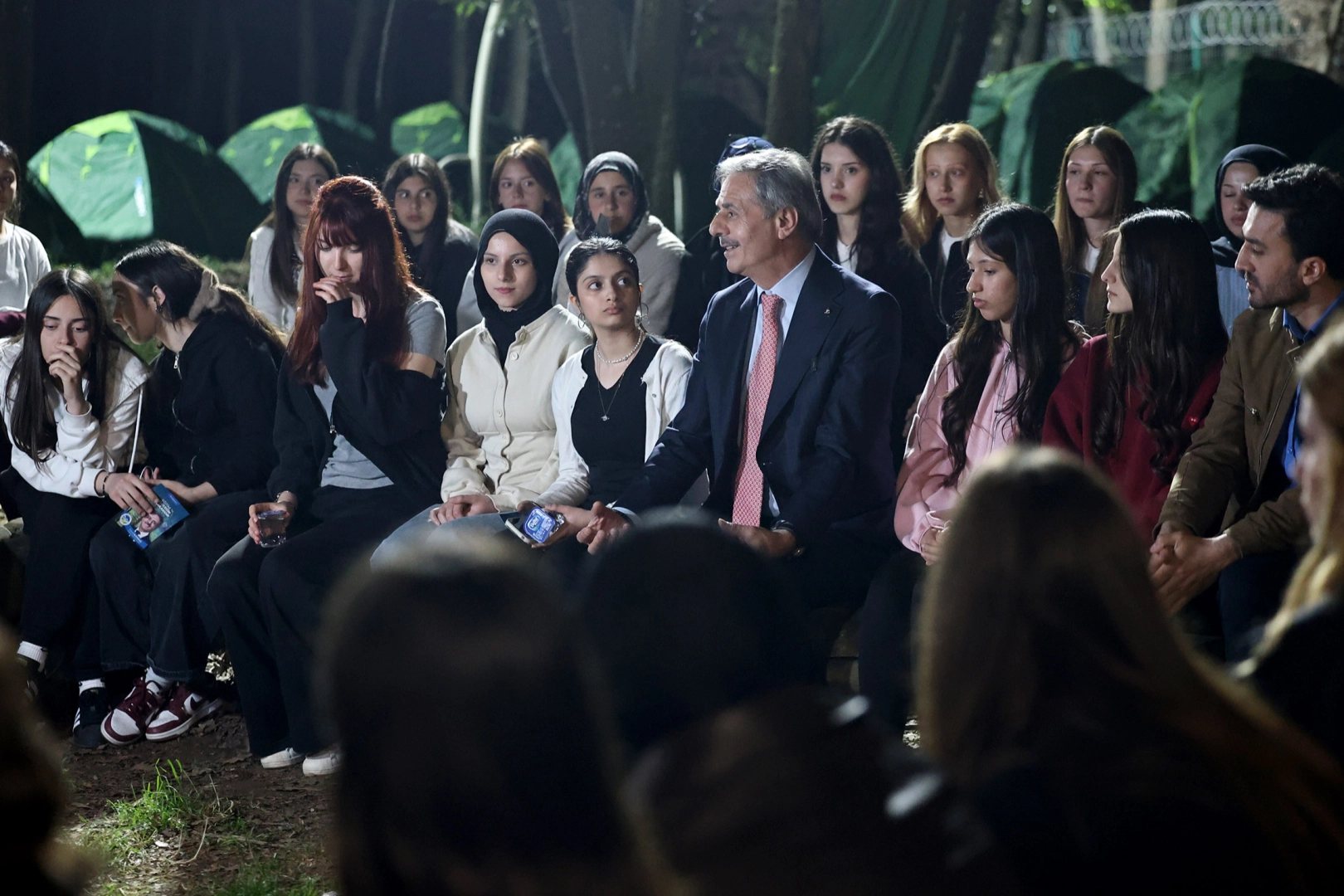 Sakarya'da Başkan Alemdar gençlerle Gençlik Kampında buluştu