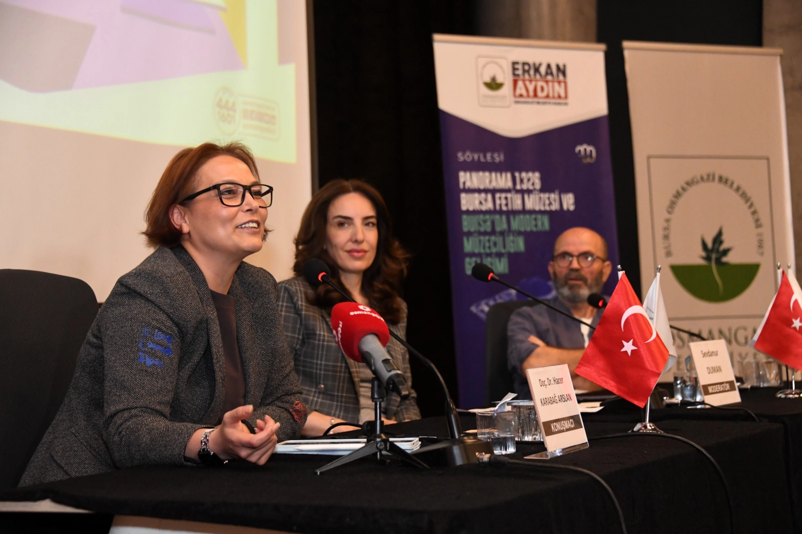 Bursa Osmangazi’de modern müzecilik söyleşisi