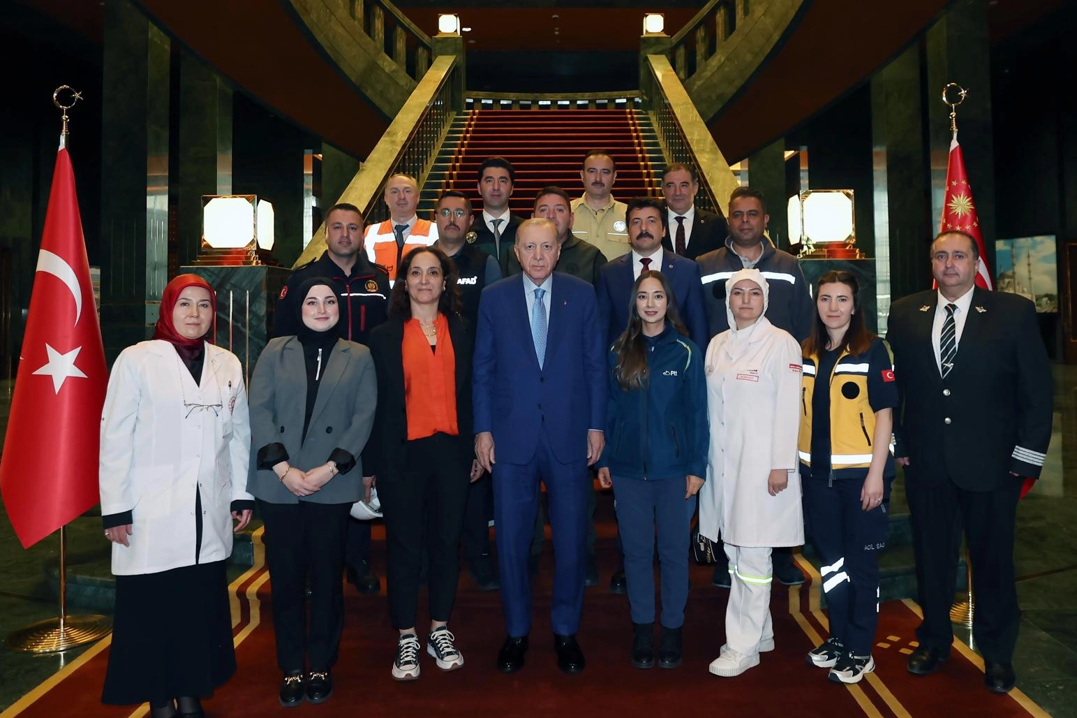Erdoğan işçi ve işveren temsilcilerini ağırladı