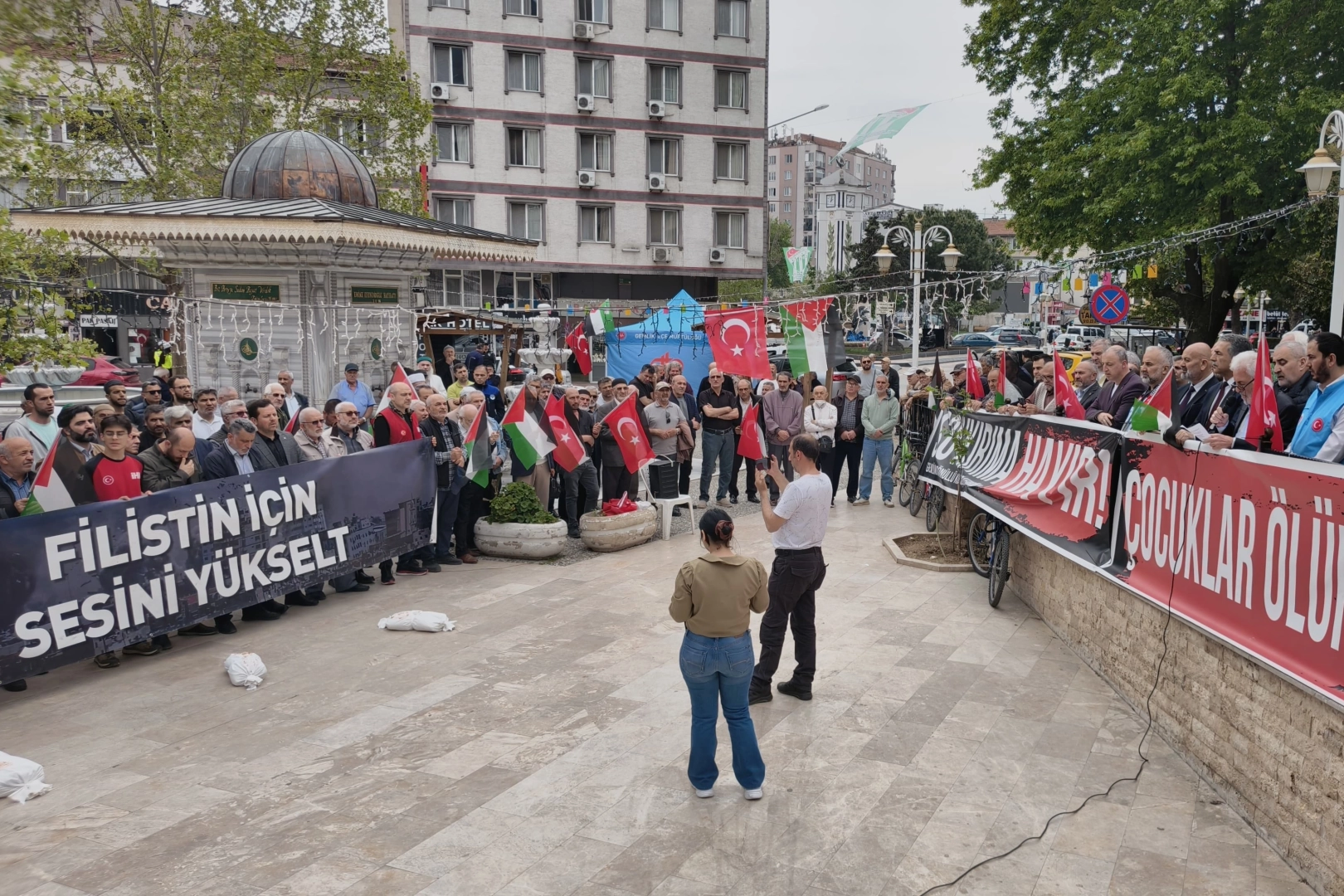 Bursa Gemlik’ten dünyaya Sumud çığlığı!