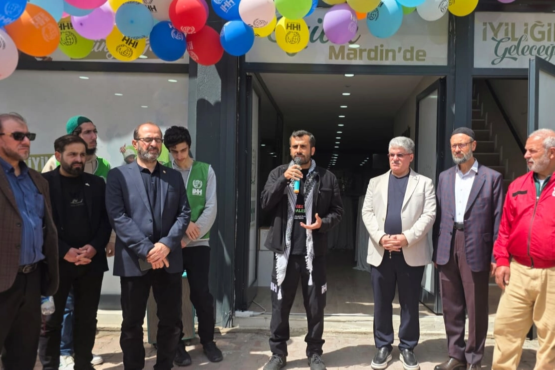 Mardin İHH'nin yeni yerine dualı açılış!