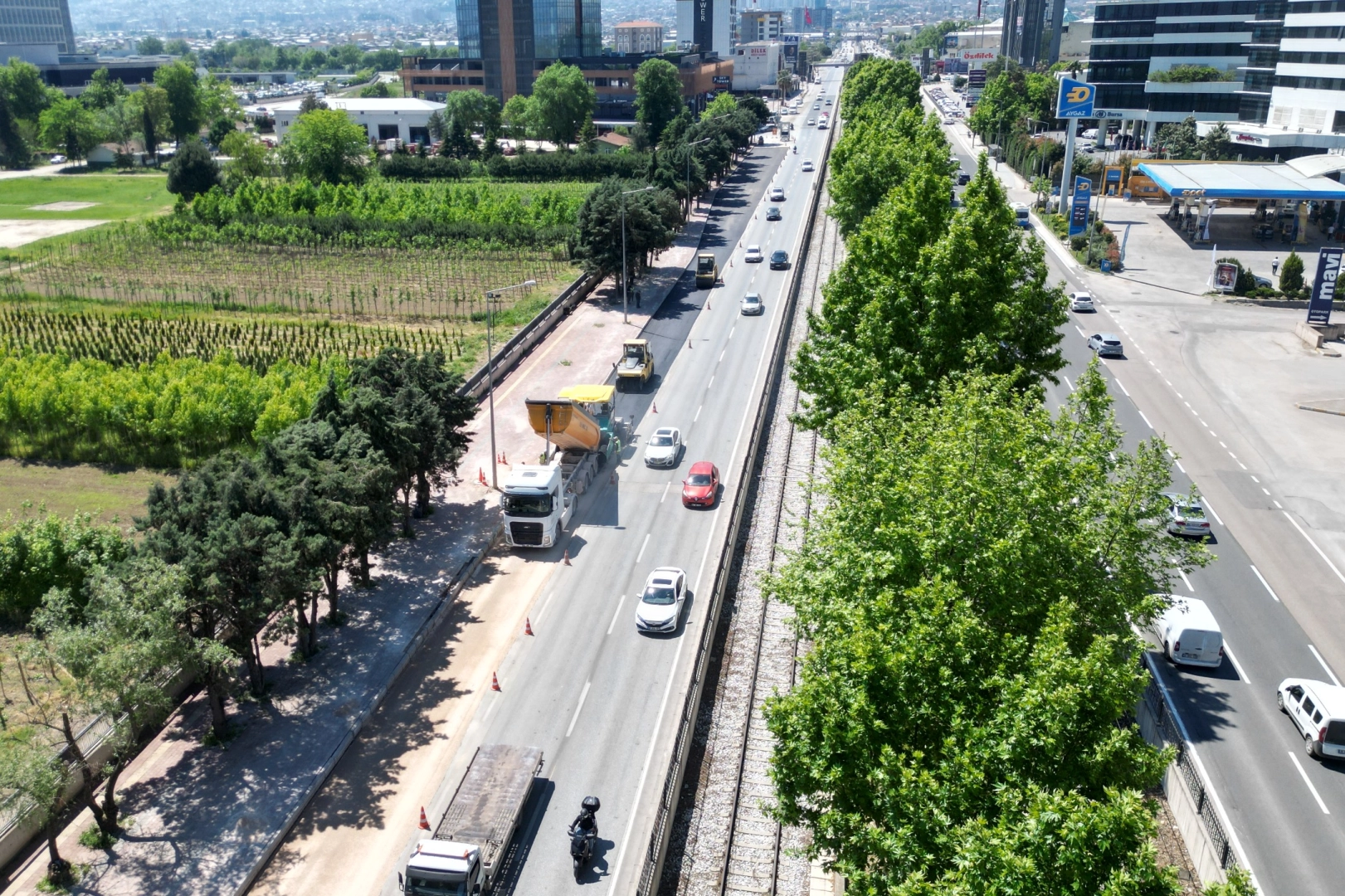 İstanbul yoluna makyaj